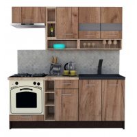 Bucatarie COSSY NEW 200 Wenge / Decor K004